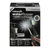 Waterpik Water Flosser + Sonic Toothbrush Complete Care 5.0