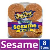Ball Park Tailgaters Sesame Seeded Sandwich Buns