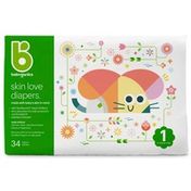 Babyganics Diapers, Size 1, Ultra Absorbent Diapers