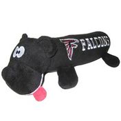 Pets First Atlanta Falcons Black Tube Toy Dog