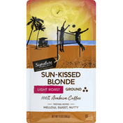 Signature Select Coffee, 100% Arabica, Ground, Light Roast, Sun-Kissed Blonde