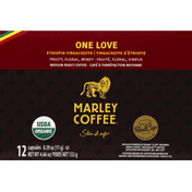 Marley Coffee Coffee, Medium Roast, One Love, Capsules