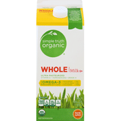 Simple Truth Organic Milk, Organic, Whole