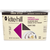 Kite Hill Yogurt, Almond Milk, Greek Style, Vanilla Unsweetened