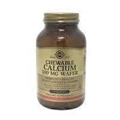 Solgar Chewable Calcium 500 Mg Wafers Dietary Supplement
