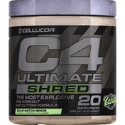 Cellucor C4 Ultimate, Shred, Sour Batch Bros