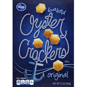 Kroger Crackers, Oyster, Original, Baked