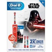 Oral-B Kids Gift Pack with Electric Toothbrush, Refills and Toothpaste featuing