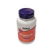 Now Vitamin A 7,500 Mcg (25,000 Iu) Essential Nutrition, Supports Eye Health And Healthy Immune Function Dietary Supplement Softgels