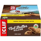 CLIF BAR Banana Chocolate Peanut Nut Butter Filled CLIF Bar Banana Chocolate Peanut Nut Butter Filled Energy Bars (Case)