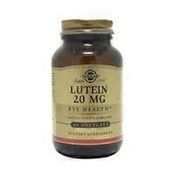 Solgar Lutein 20 Mg Dietary Supplement