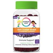 Rainbow Light Kid's Counter Attack Immune Support With Vitamins C, D, And Zinc Gummies Dietary Supplement, Elderberry