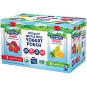 Stonyfield Organic Whole Milk Yogurt Pouch Variety Pack