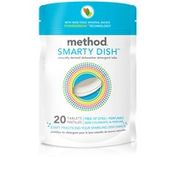 Method Smarty Dish® Plus Dishwasher Detergent Packs, Fragrance Free
