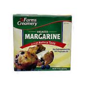 Farms Creamery Unsalted Margarine