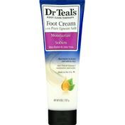 Dr. Teal's Foot Cream, Moisturize & Soften