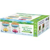 Stonyfield Organic High Protein Parfait Greek Yogurt & Granola Variety Pack