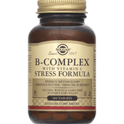 Solgar B-Complex, with Vitamin C, Stress Formula, Tablets