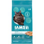 IAMS Adult Indoor Weight Control & Hairball Care Dry Cat Food with Chicken & Turkey