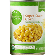 Simple Truth Corn, Super Sweet, Whole Kernel