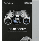 Cobra Radar Detector and Dash Camera, 2 in 1, Road Scout, Elite