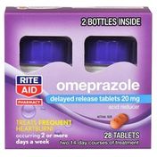 Rite Aid OMEPRAZOLE Delayed Release 20 mg ACID REDUCER TABLETS