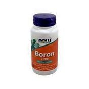 Now Boron 3 Mg Structural Support, Supports Bone Strength, Works With Calcium And Magnesium Dietary Supplement Veg Capsules