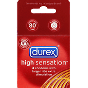 Durex Condoms, Larger Ribs