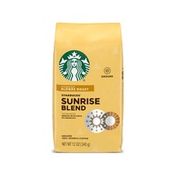 Starbucks Blonde Sunrise Blend Ground Coffee