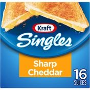 Kraft Sharp Cheddar Cheese Slices