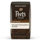 Peet's Coffee Major Dickason's Blend, Dark Roast Whole Bean Coffee, Bag