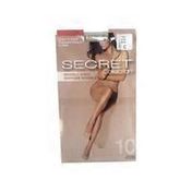Secret Collection Invisible Sheet Natural Colored Size C Pantyhose