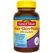 Nature Made Hair-Skin-Nails‡ with 2500 mcg of Biotin Softgels