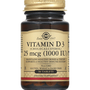 Solgar Vitamin D3, 25 mcg, Tablets