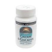 Source Naturals Calcium D-glucarate 500 Mg Cellular Detoxifier Dietary Supplement Tablets