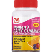 CVS Pharmacy Complete Multivitamin, Women's Daily Gummies, Fruit Flavors
