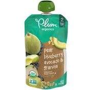 Plum Organics Pear, Blueberry, Avocado & Granola Baby Food