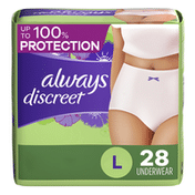 Always Discreet Incontinence Underwear, Maximum