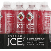 Sparkling Ice Sparkling Water, Zero Sugar, Kiwi Strawberry