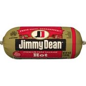 Jimmy Dean Premium Pork Hot Sausage Roll