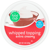 Food Club Extra Creamy Whipped Topping