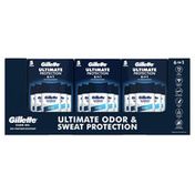 Gillette Antiperspirant Deodorant For Men, Clear Gel, Ultimate Protection Cool