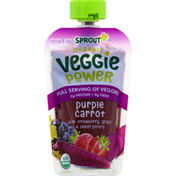 Sprout Veggie Power, Organic, Purple Carrot