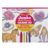 Melissa & Doug Jumbo Multi-Theme Coloring Pad