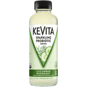 KeVita Cucumber Rosemary Flavored Beverages Chilled