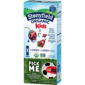 Stonyfield Organic Kids Cherry & Berry Lowfat Yogurt Variety Pack