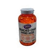 Now Sports BRANCHED-CHAIN AMINO ACIDS/RECOVERY Dietary Supplement VEG CAPSULES