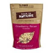 Back To Nature Granola Gluten Free Cranberry Pecan 11 Oz Instacart