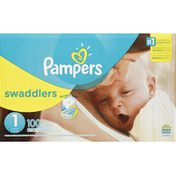 Pampers Swaddlers Size 1 Newborn Diapers