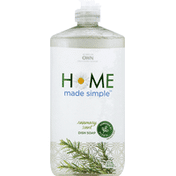 Home Made Simple Dish Soap, Rosemary